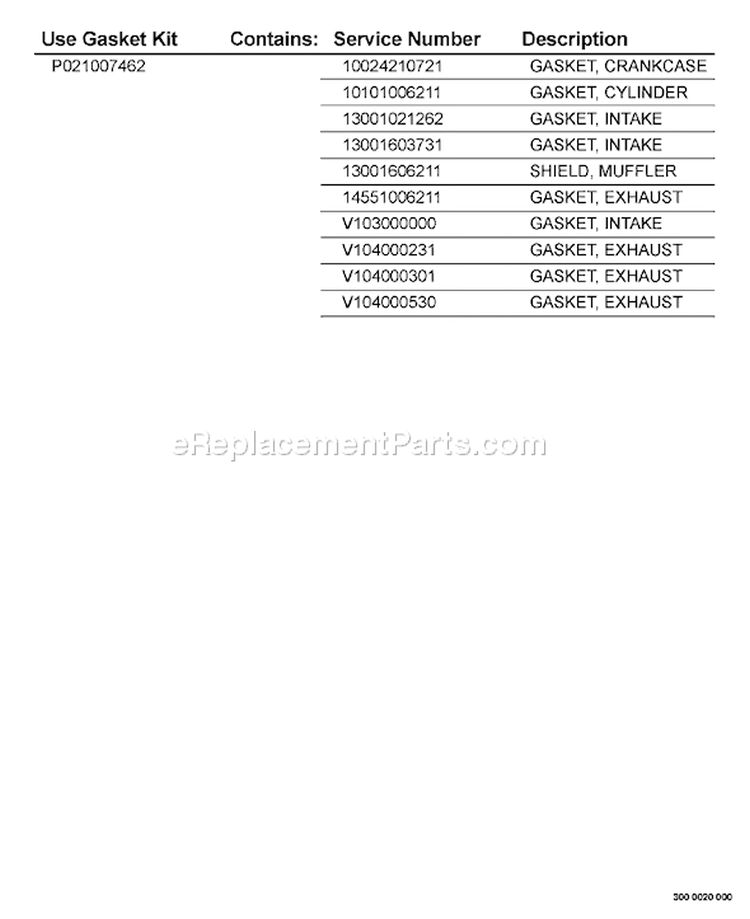 Page G Diagram and Parts List for P09912001001-P09912999999 Echo Leaf Blower / Vacuum