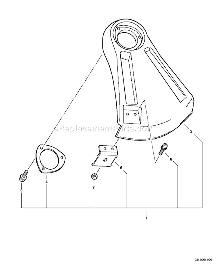 Page P Diagram and Parts List for 10001301 - 10999999 Echo Trimmer