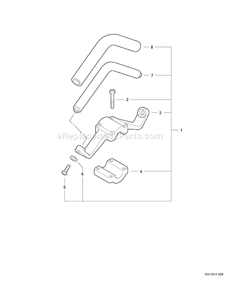 Page G Diagram and Parts List for S04113001001 - S04113999999 Echo Trimmer