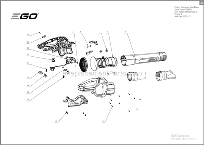 Part Location Diagram of 3660614001 Ego Compression Spring