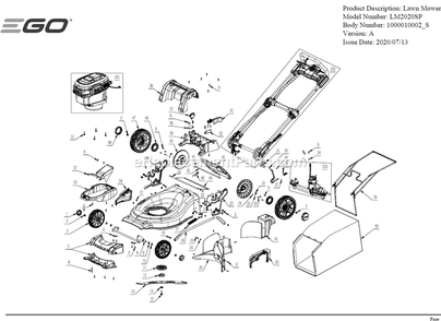 Part Location Diagram of 3127928001 Ego Control Handle
