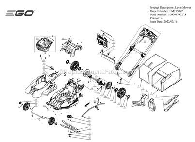 Part Location Diagram of 3900208001 Ego Dust Cover