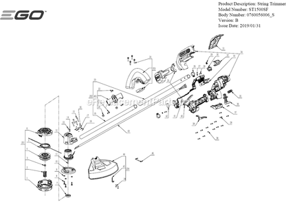 Part Location Diagram of 5620434003 Ego Hexagon Socket Screw