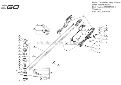 Part Location Diagram of 3660582001 Ego Compression Spring