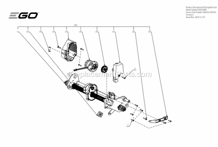 Part Location Diagram of 5630006003 Skil Prevailing Torque Hexagon Nut