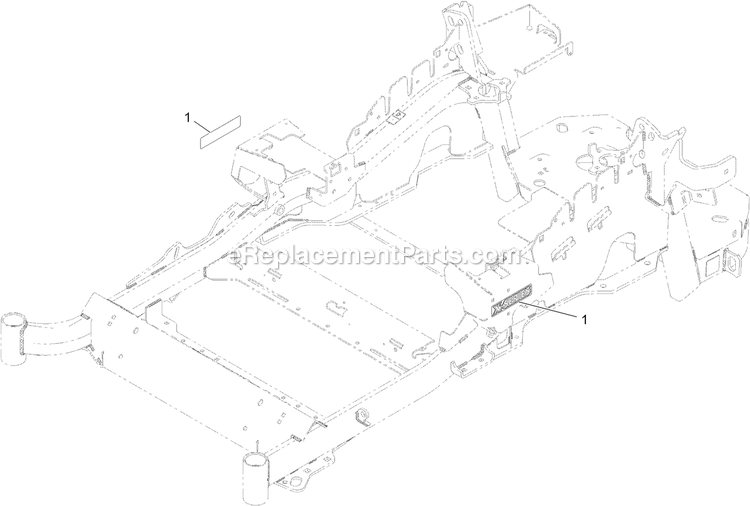 X-Series Decal Diagram and Parts List for (316000000-399999999)(2016) Exmark Lawn Mower