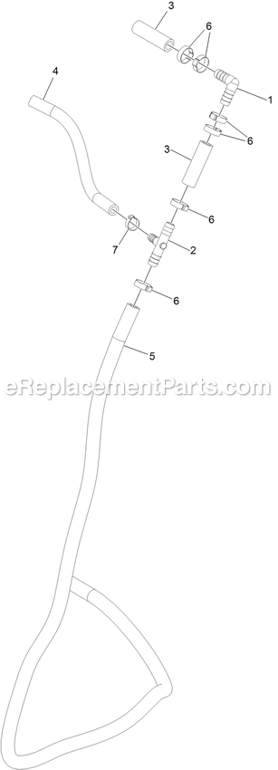 Hose Assembly (2) Diagram and Parts List for (404314159-406294344)(2019) Exmark Sprayer