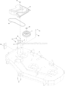 Completing Kit (6) Diagram and Parts List for (400000000-402082299)(2017) Exmark Lawn Tractor Accessories
