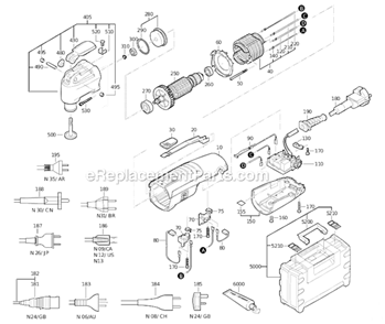 Part Location Diagram of 30719644010 Fein Connecting Cable