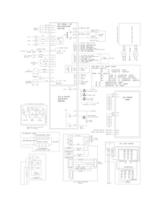 Wiring Schematic Diagram and Parts List for  Frigidaire Refrigerator