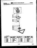 Part Location Diagram of 8003509 Frigidaire PLATE-MOTOR MTG.