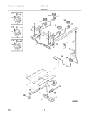 Part Location Diagram of 316091708 Frigidaire CONTROLLER
