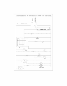 Wiring Schematic Diagram and Parts List for  Kenmore Refrigerator