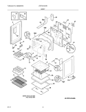 Part Location Diagram of 316283600 Frigidaire COVER