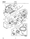 Part Location Diagram of 5303320544 Frigidaire DATA SHEET