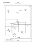 WIRING SCHEMATIC Diagram and Parts List for  Frigidaire Range