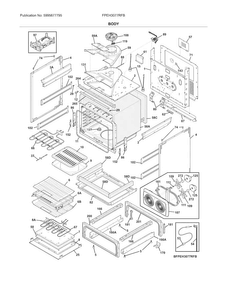 Part Location Diagram of 5304500181 Frigidaire SHIELD