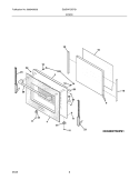 Part Location Diagram of 5304447556 Frigidaire Washer,flat ,(2)