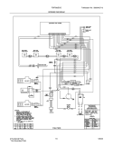 WIRING DIAGRAM Diagram and Parts List for  Frigidaire Range