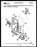 CABINET PARTS Diagram and Parts List for  Gibson Freezer