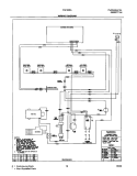WIRING DIAGRAM Diagram and Parts List for  Frigidaire Range