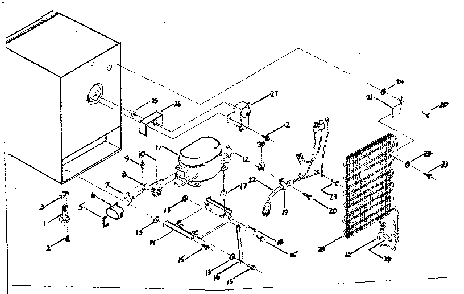 Unit Parts Diagram and Parts List for 126769000  Kenmore Refrigerator