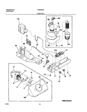 CONTROLS Diagram and Parts List for  Frigidaire Refrigerator