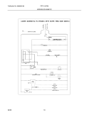WIRING SCHEMATIC Diagram and Parts List for FRT17L3FW6  Frigidaire Refrigerator