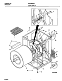 P16V0038 DRY CAB, HEATER Diagram and Parts List for GSG746RHS0  Gibson Dryer