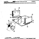 UNIT PARTS Diagram and Parts List for  Frigidaire Air Conditioner