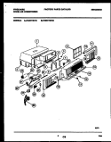 CABINET PARTS Diagram and Parts List for  Frigidaire Air Conditioner