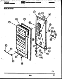 Part Location Diagram of 08017037 Frigidaire Access Panel Retainer