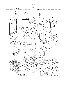 Body Diagram and Parts List for  Kenmore Range