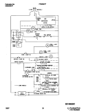WIRING DIAGRAM Diagram and Parts List for  Frigidaire Refrigerator