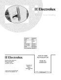 COVER Diagram and Parts List for  Electrolux Refrigerator