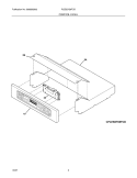 CONTROLS Diagram and Parts List for  Frigidaire Wall Oven