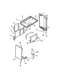 PANELS Diagram and Parts List for RER307CV0  Kelvinator Range