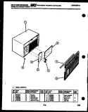 Part Location Diagram of 8006443 Frigidaire STRAP-CAPACITOR