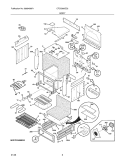 Part Location Diagram of 318298226 Frigidaire FRAME