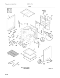 Part Location Diagram of 316233400 Frigidaire COVER