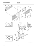 SYSTEM Diagram and Parts List for FRT17G4JQ0  Frigidaire Refrigerator