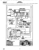 WIRING DIAGRAM Diagram and Parts List for  Frigidaire Wall Oven