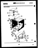INNER TUB PARTS Diagram and Parts List for  Kelvinator Dishwasher