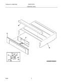 CONTROL PANEL Diagram and Parts List for  Electrolux Wall Oven