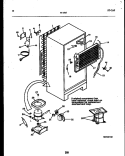 Part Location Diagram of 5308013648 Frigidaire INSULATION BLOCK