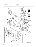CONTROLS Diagram and Parts List for FRS26R4CB1  Frigidaire Refrigerator