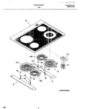 Part Location Diagram of 318125910 Frigidaire BRACKET-INDICATOR L