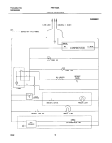 WIRING SCHEMATIC Diagram and Parts List for FRT18G5AQ1  Frigidaire Refrigerator