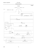 WIRING SCHEMATIC Diagram and Parts List for FRT17L3FW1  Frigidaire Refrigerator