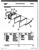 Part Location Diagram of 5303272033 Frigidaire PANEL-DOOR-WHEAT